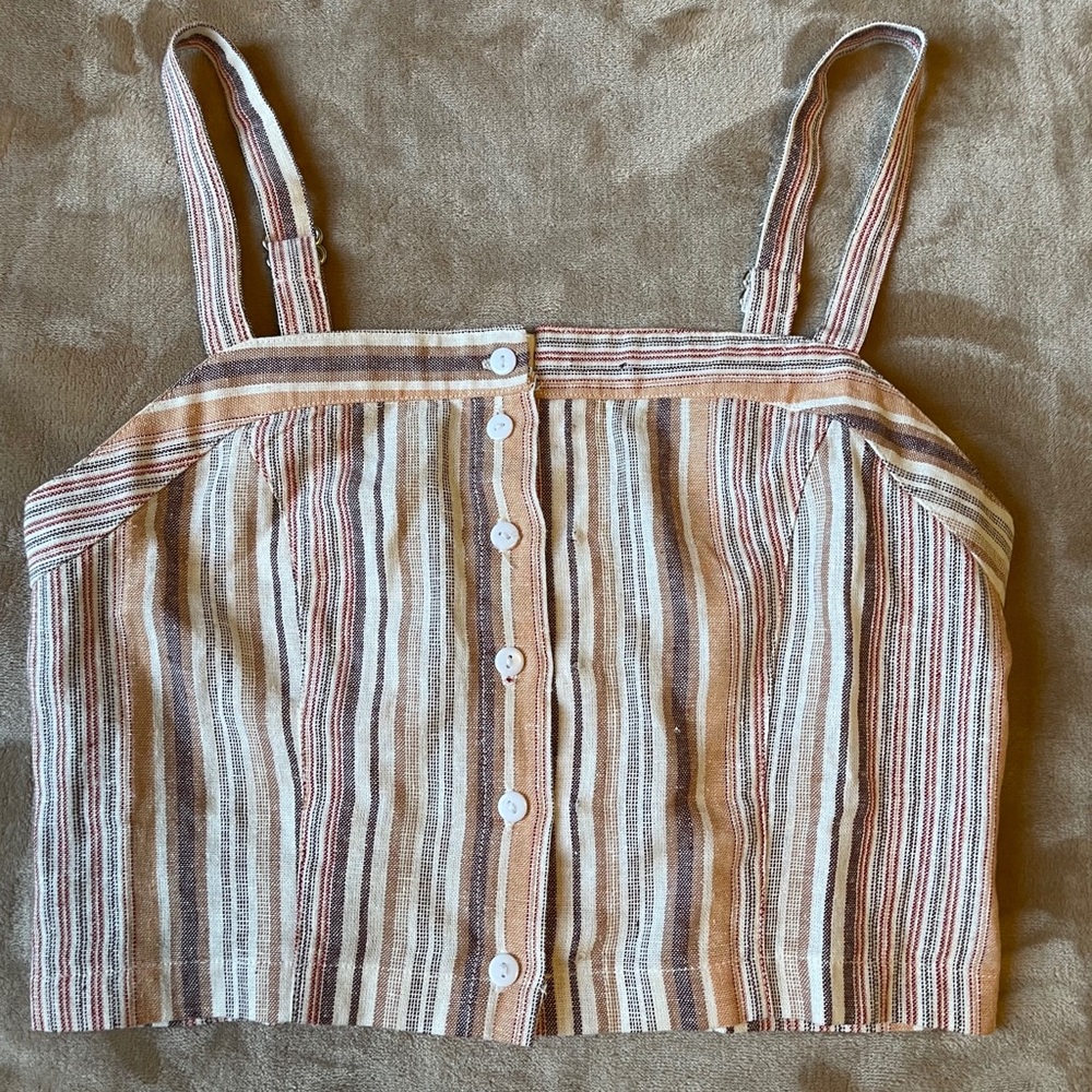 Stripped crop top